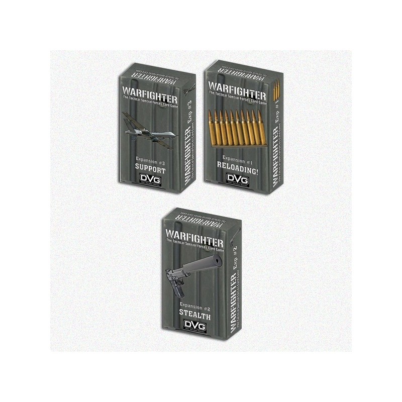 BUNDLE Warfighter espansioni: Support + Stealth + Reloading!
