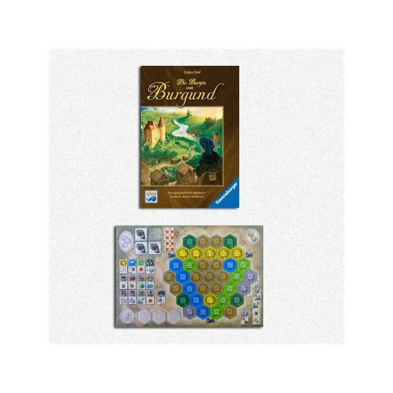 BUNDLE Die Burgen von Burgund + 4th expansion