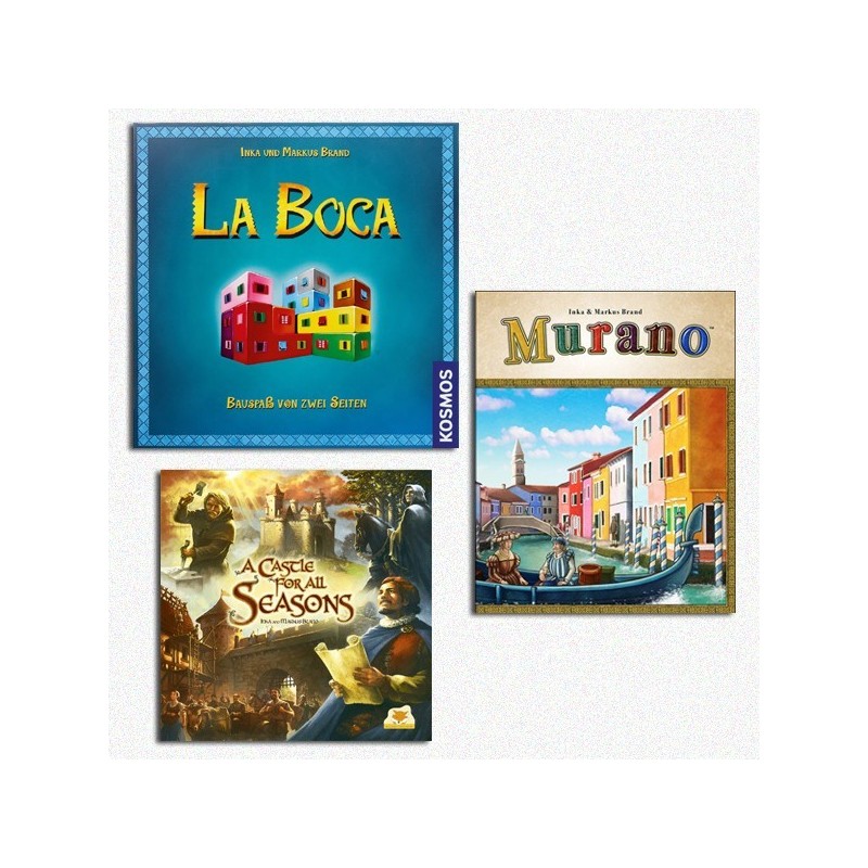 BUNDLE Murano + La Boca + A Castle for All Seasons