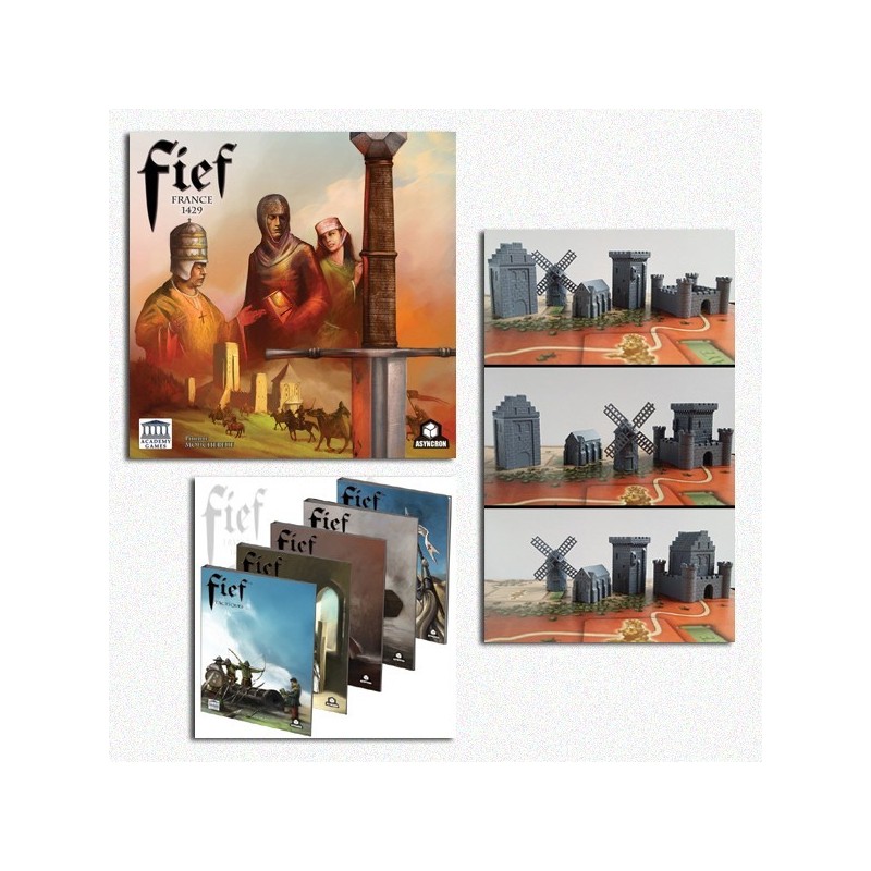 BUNDLE Fief ITA + Espansioni tematiche FRA/SPA + Edifici