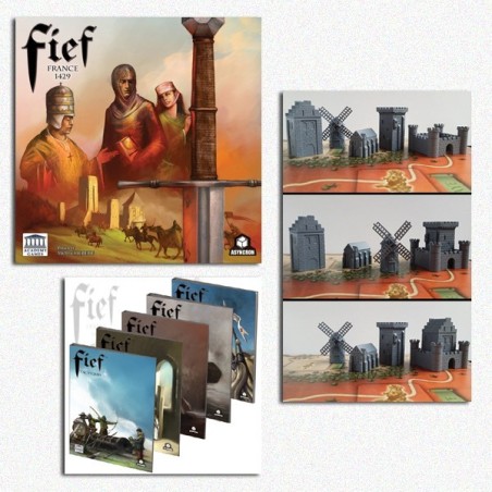 BUNDLE Fief ITA + Espansioni tematiche FRA/SPA + Edifici