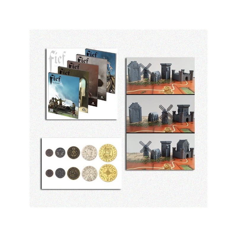 BUNDLE Fief: Espansioni tematiche + Edifici + Set Monete