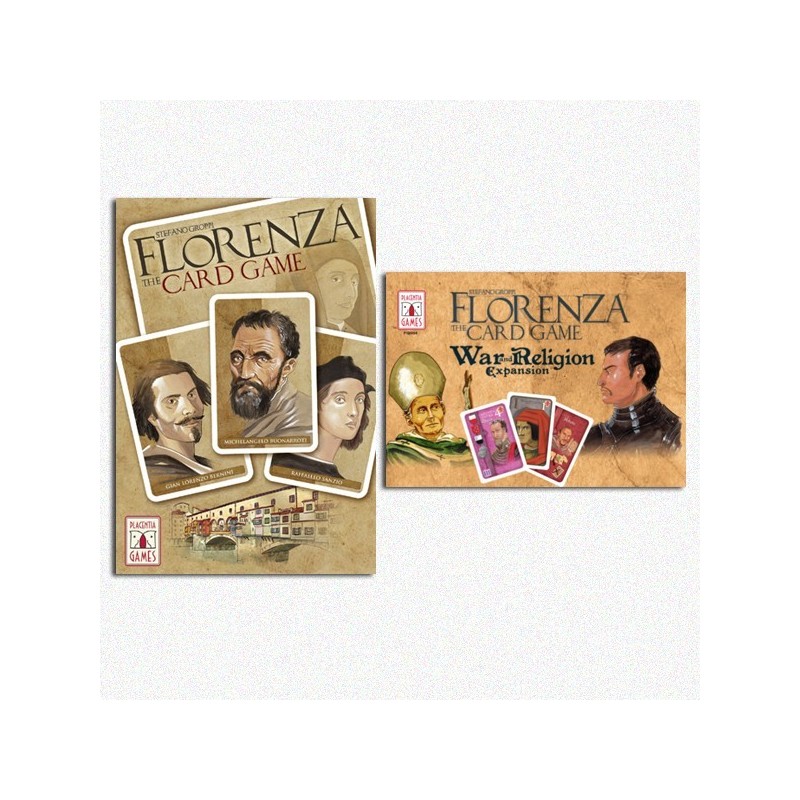 BUNDLE Florenza il Gioco di carte + Guerra e Religione Esp.