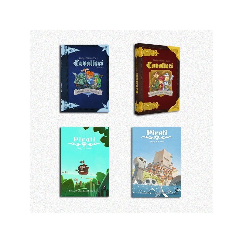 BUNDLE Cavalieri 1 + 2 + Pirati 1 + 2