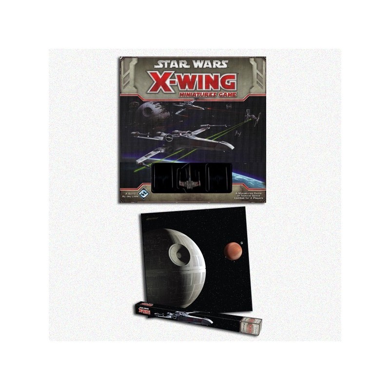 BUNDLE Star Wars X-Wing + Death Star Assault (Tappetino)