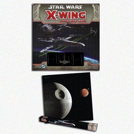 BUNDLE Star Wars X-Wing + Death Star Assault (Tappetino)