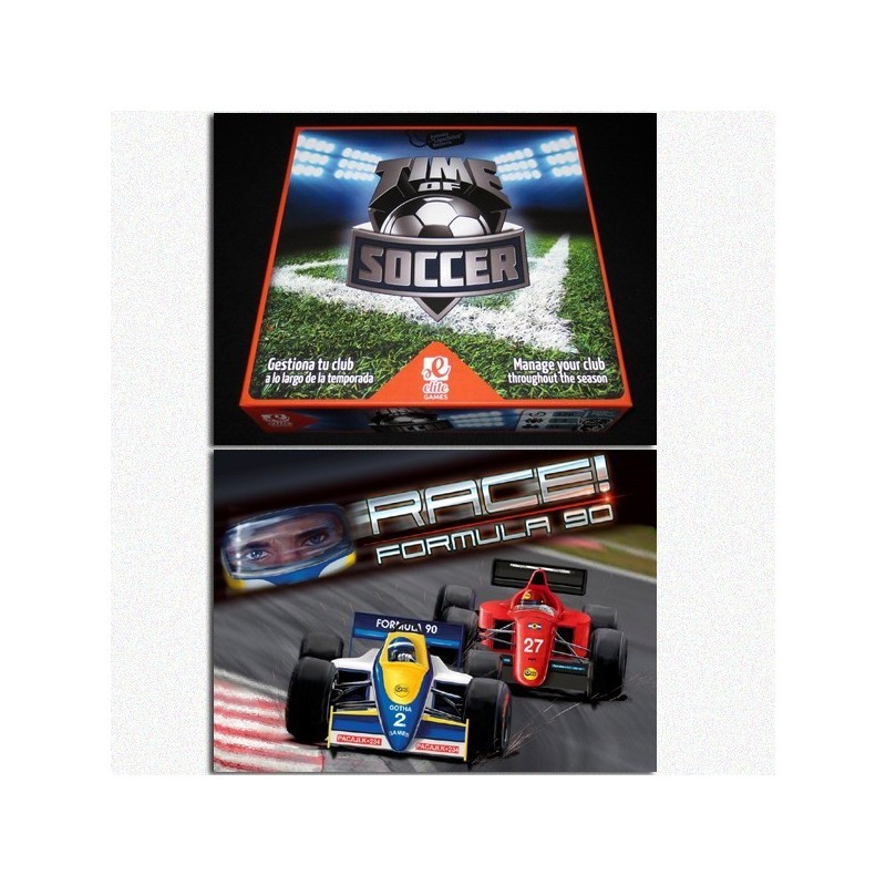 BUNDLE Time of Soccer + Race! Formula 90