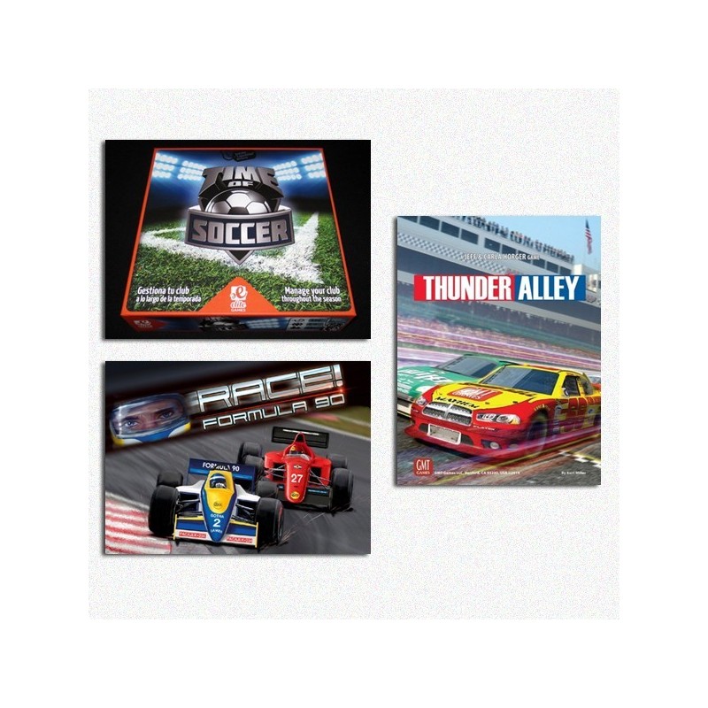 BUNDLE Time of Soccer + Race! Formula 90 + Thunder Alley