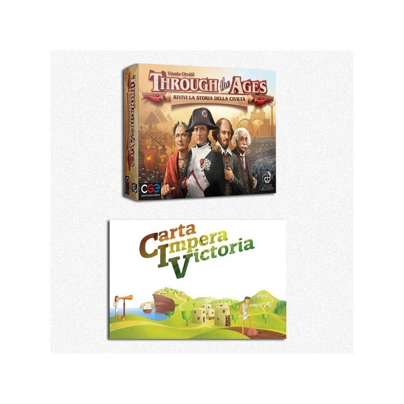 BUNDLE CIV:Carta Impera Victoria ITA + Through the Ages ITA