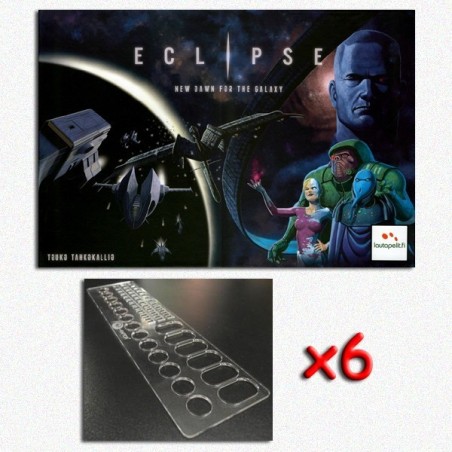 BUNDLE Eclipse (New Dawn for the Galaxy) ENG + 6 E-Raptor mini stand Eclipse