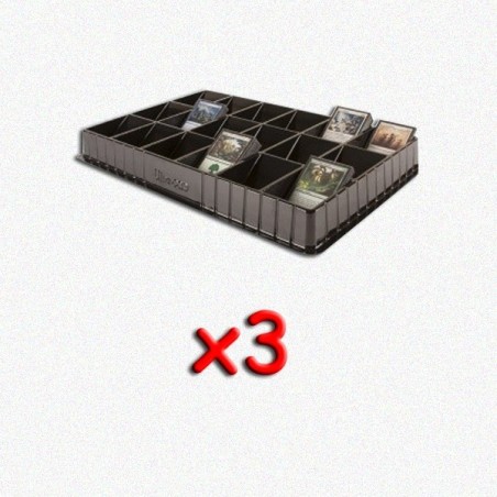 BUNDLE 3 UltraPro Card Sorting Tray (vassoio portacarte 18 scomparti)