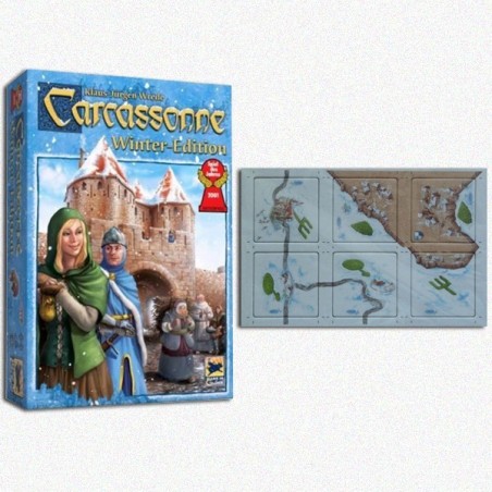 BUNDLE Carcassonne Winter Edition ENG + Corn Circles