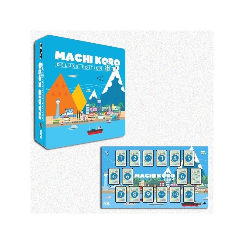 BUNDLE Machi Koro ENG + Deluxe Playmat (Tappetino)