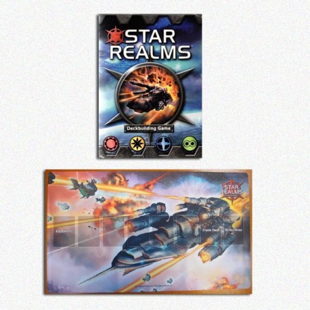 BUNDLE Star Realms ENG + Starship II Playmat (Tappetino)