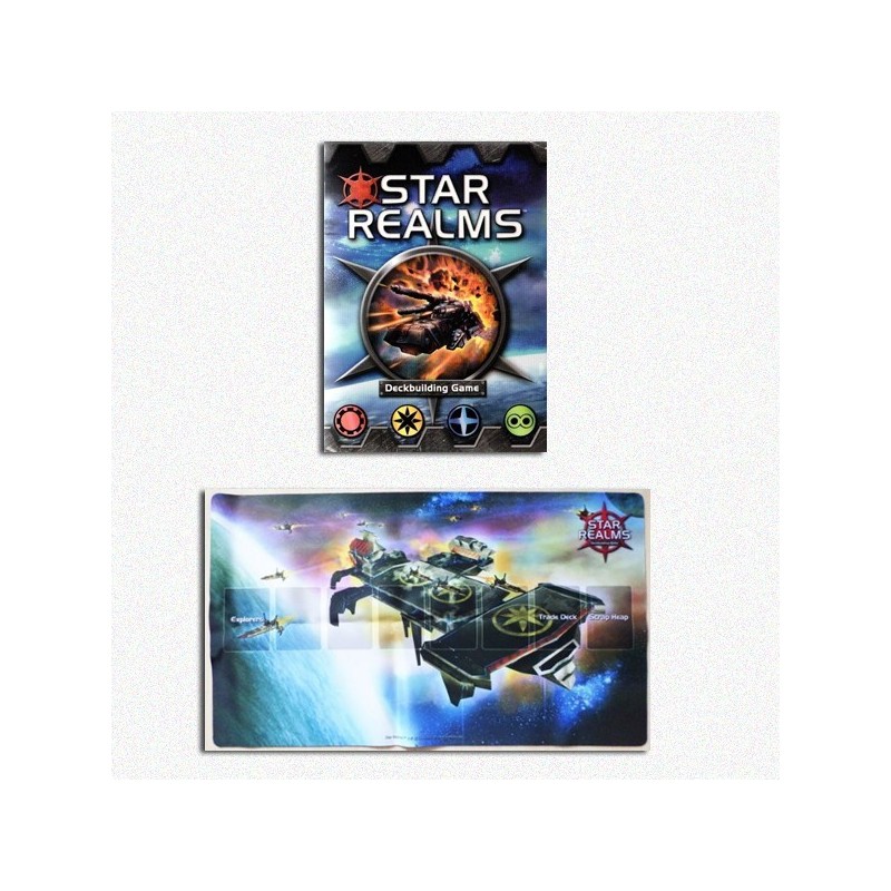 BUNDLE Star Realms ENG + Starship Playmat (Tappetino)