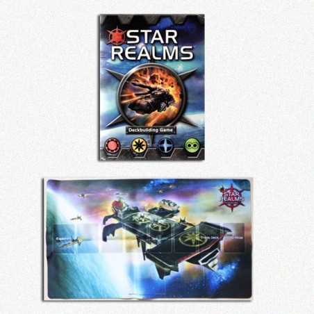 BUNDLE Star Realms ENG + Starship Playmat (Tappetino)