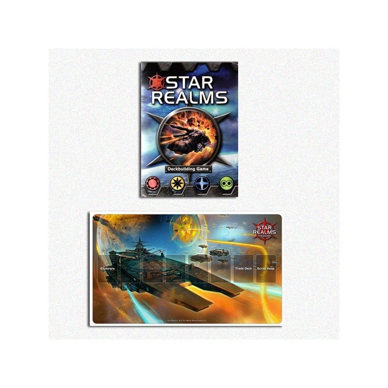 BUNDLE Star Realms ENG + War World Playmat (Tappetino)