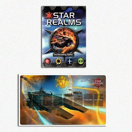 BUNDLE Star Realms ENG + War World Playmat (Tappetino)