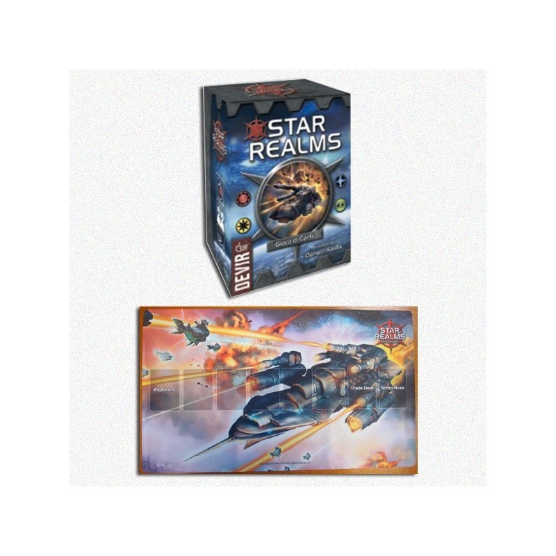 BUNDLE Star Realms ITA + Starship II Playmat (Tappetino)