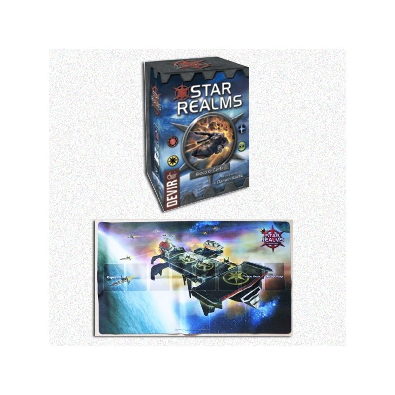 BUNDLE Star Realms ITA + Starship Playmat (Tappetino)