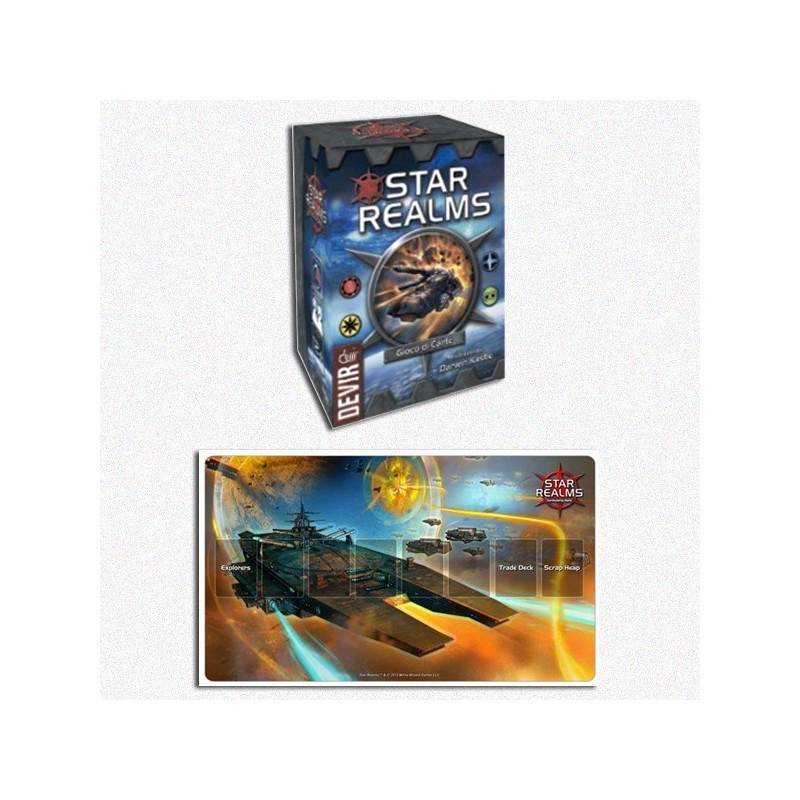 BUNDLE Star Realms ITA + War World Playmat (Tappetino)
