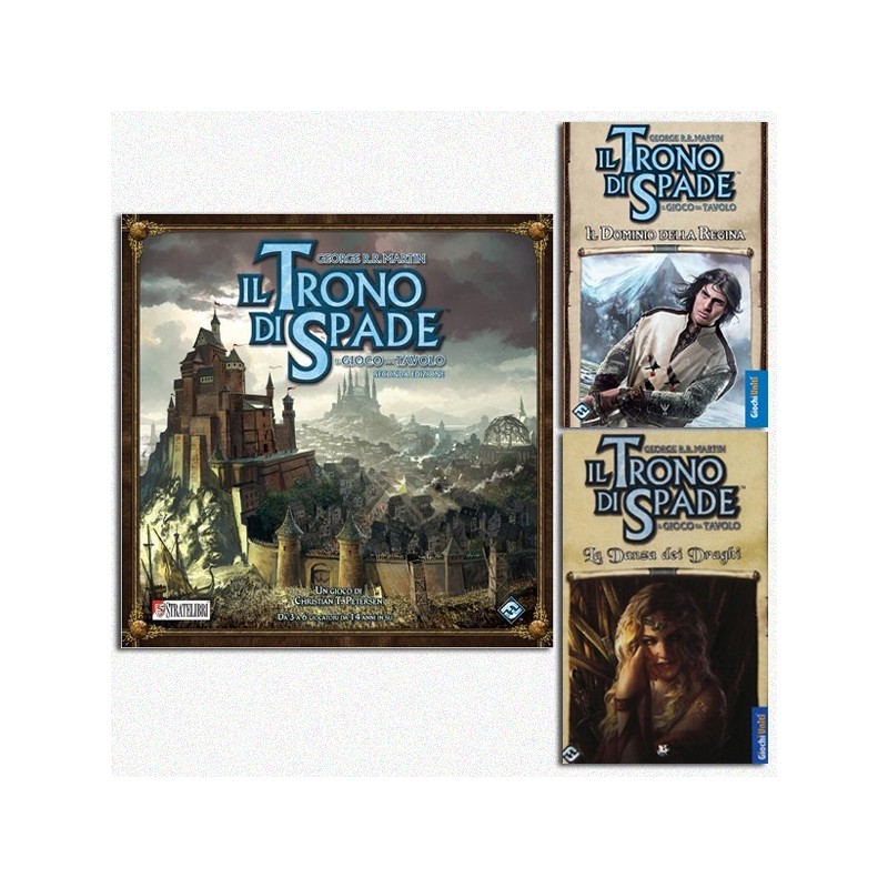 BUNDLE Trono di Spade 2nd Ed.+ Il Dominio della Regina + La Danza dei Draghi