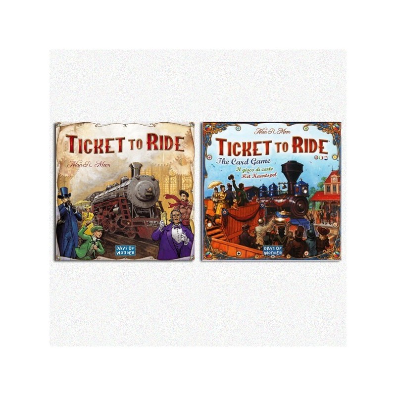 BUNDLE Ticket to Ride ITA + Ticket to Ride - The Card Game ITA