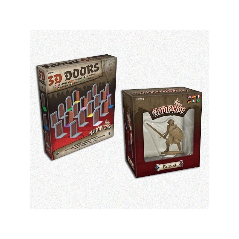 BUNDLE Zombicide Black Plague: Benson + 3D Doors
