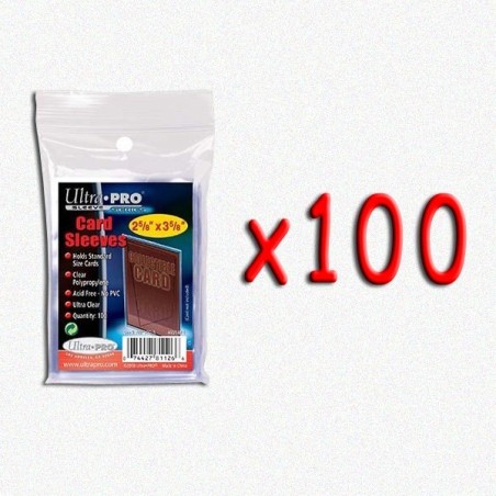 BUNDLE UltraPro - Bustine protettive Standard 67x94 - 100 pezzi