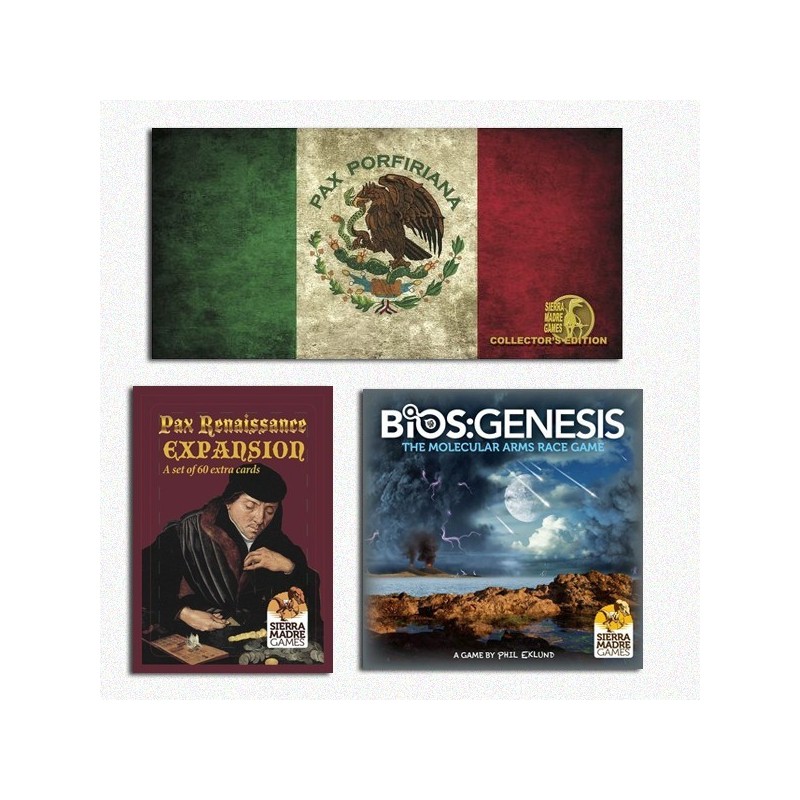 BUNDLE Pax Porfiriana CE + Pax Renaissance Expansion + Bios: Genesis - 2nd Ed.