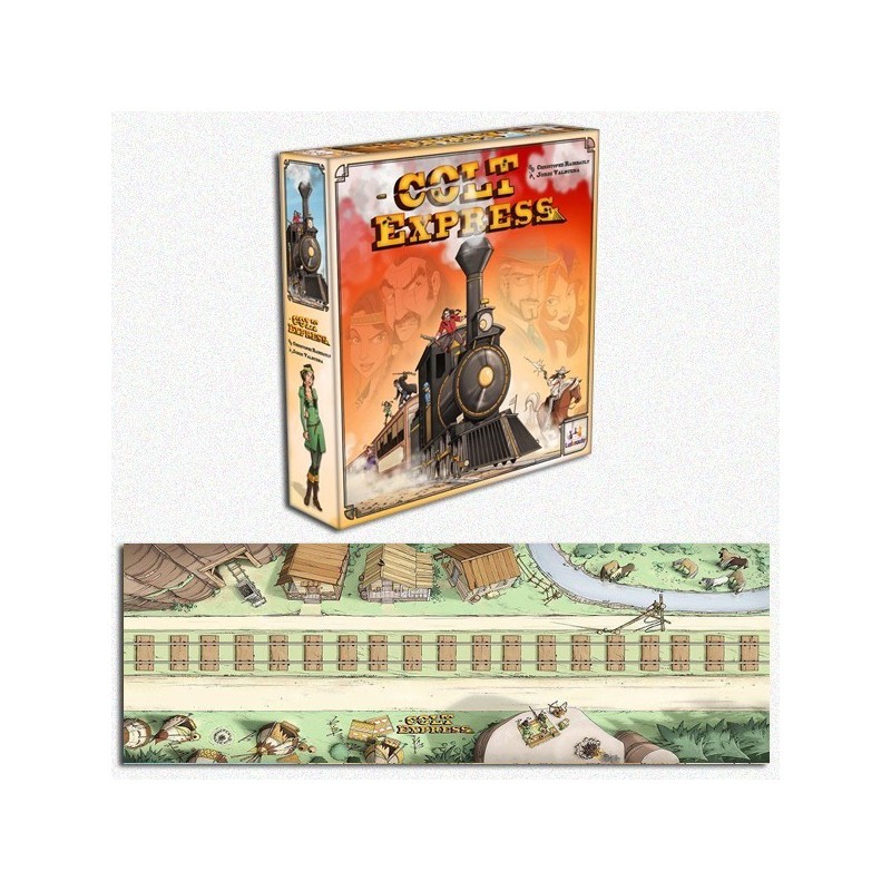 BUNDLE Colt Express + Playmat (Tappetino)