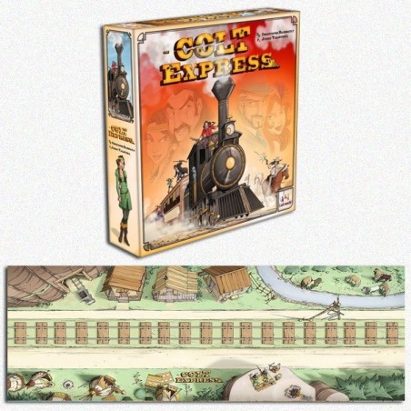 BUNDLE Colt Express + Playmat (Tappetino)