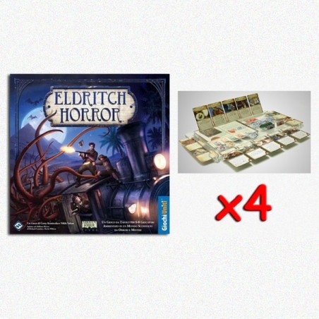 BUNDLE Eldritch Horror + 4x Plancia E-Raptor