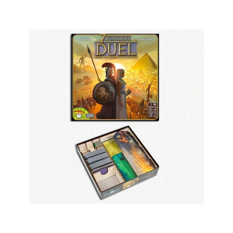 BUNDLE DELUXE  7 Wonders Duel + Organizer