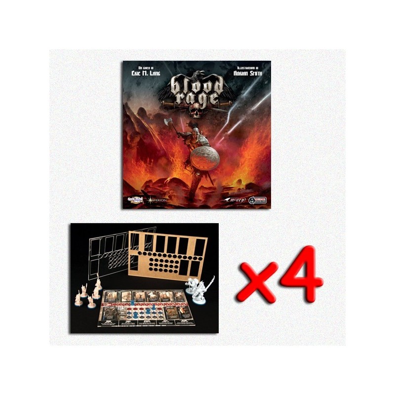 BUNDLE Blood Rage + Plancia (4 pezzi )