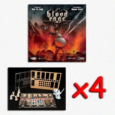 BUNDLE Blood Rage + Plancia (4 pezzi )