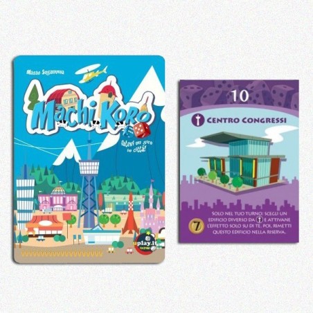 BUNDLE Machi Koro + Centro Congressi Promo