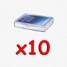 BUNDLE Scatolina portacarte - 35 carte  UltraPro (10 pezzi)