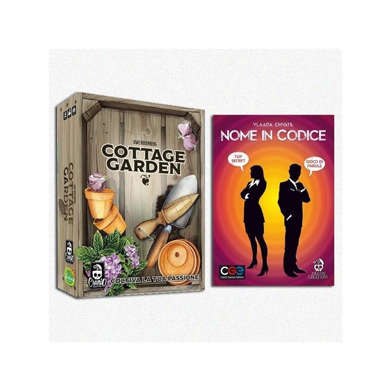 BUNDLE CRANIO 1  Nome in Codice + Cottage Garden ITA