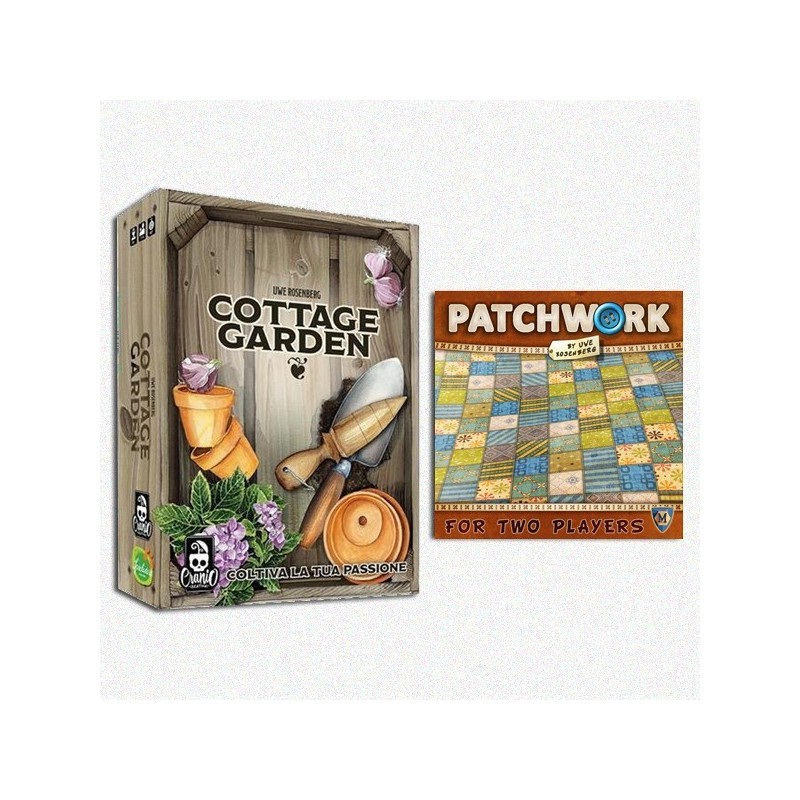 BUNDLE CRANIO 2  Patchwork ENG + Cottage Garden ITA