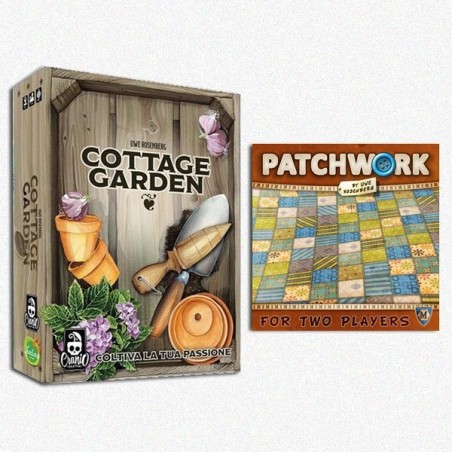 BUNDLE CRANIO 2  Patchwork ENG + Cottage Garden ITA
