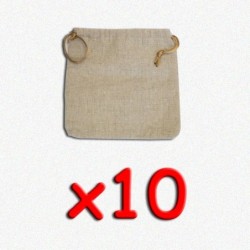BUNDLE Flax Dice Bags 15x15...
