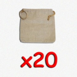 BUNDLE Flax Dice Bags 15x15...