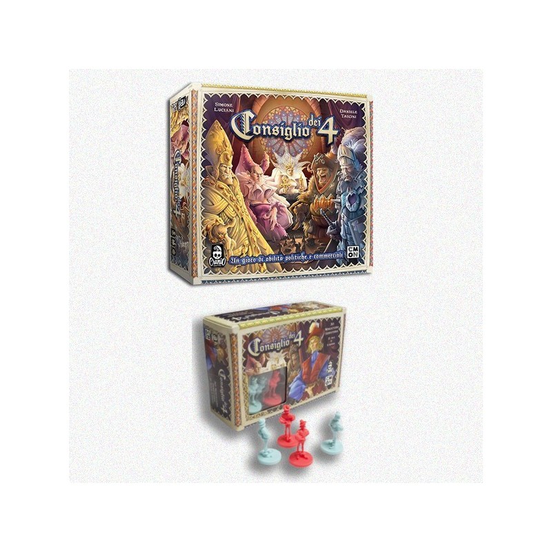 BUNDLE DELUXE Consiglio dei Quattro + Set Miniature Servitore