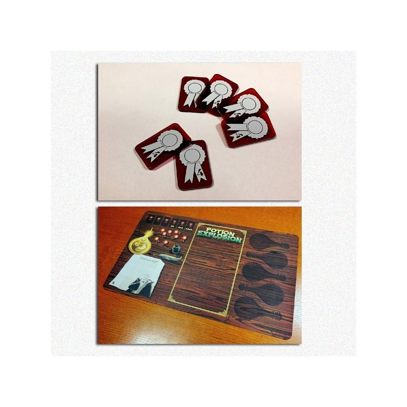 BUNDLE Pozioni Esplosive: Tappetino + Kit Coccarde Promo