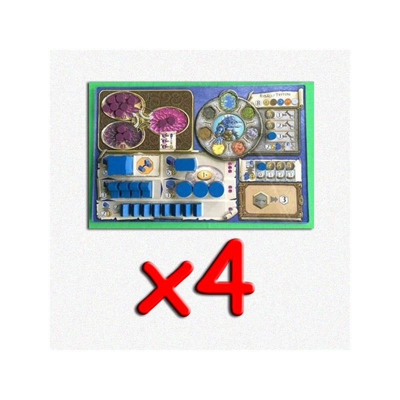 BUNDLE GeekMod - Organizer plancia compat. Terra Mystica (4 pezzi)