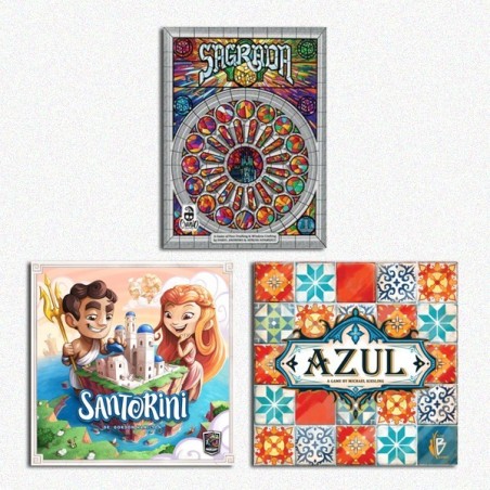 BUNDLE Azul ITA + Santorini (Multilingua ITA) + Sagrada ITA