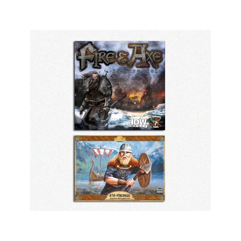 BUNDLE Fire & Axe: A Viking Saga + 878: Vikings - Invasioni dell'Inghilterra