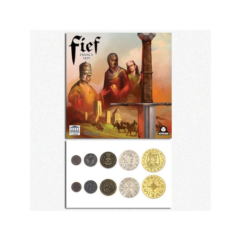 BUNDLE Fief New Ed. ITA + Monete Medievali in metallo