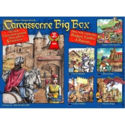BUNDLE Carcassonne Opera omnia PLUS ENG (gioco base + tutte le espansioni + Car(d)cassonne DEU)